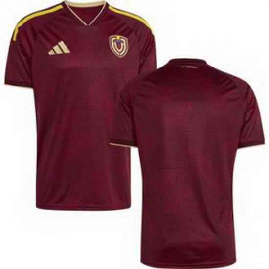 Men Men 0 Venezuela Blank Away Replica Jersey   1